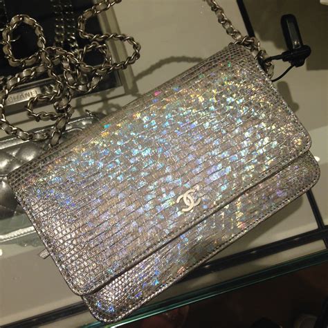 holographic chanel bag